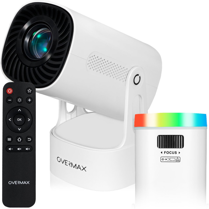 Vidéo Projecteur Overmax Multipic EZ Android TV 11 Bluetooth