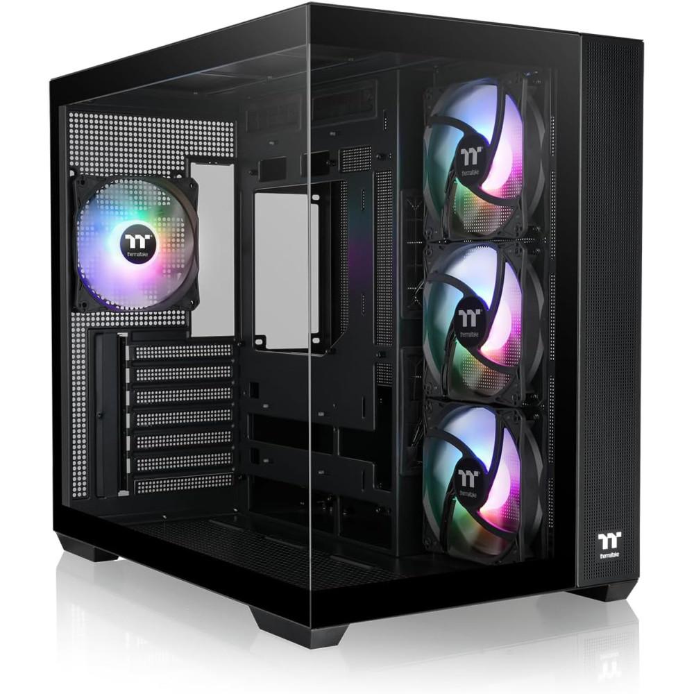 Thermaltake Boîtier Gamer Moyen Tour View 380 TG ATX RGB