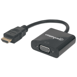 Convertisseur Manhattan HDMI mâle vers VGA femelle, , 30 cm
