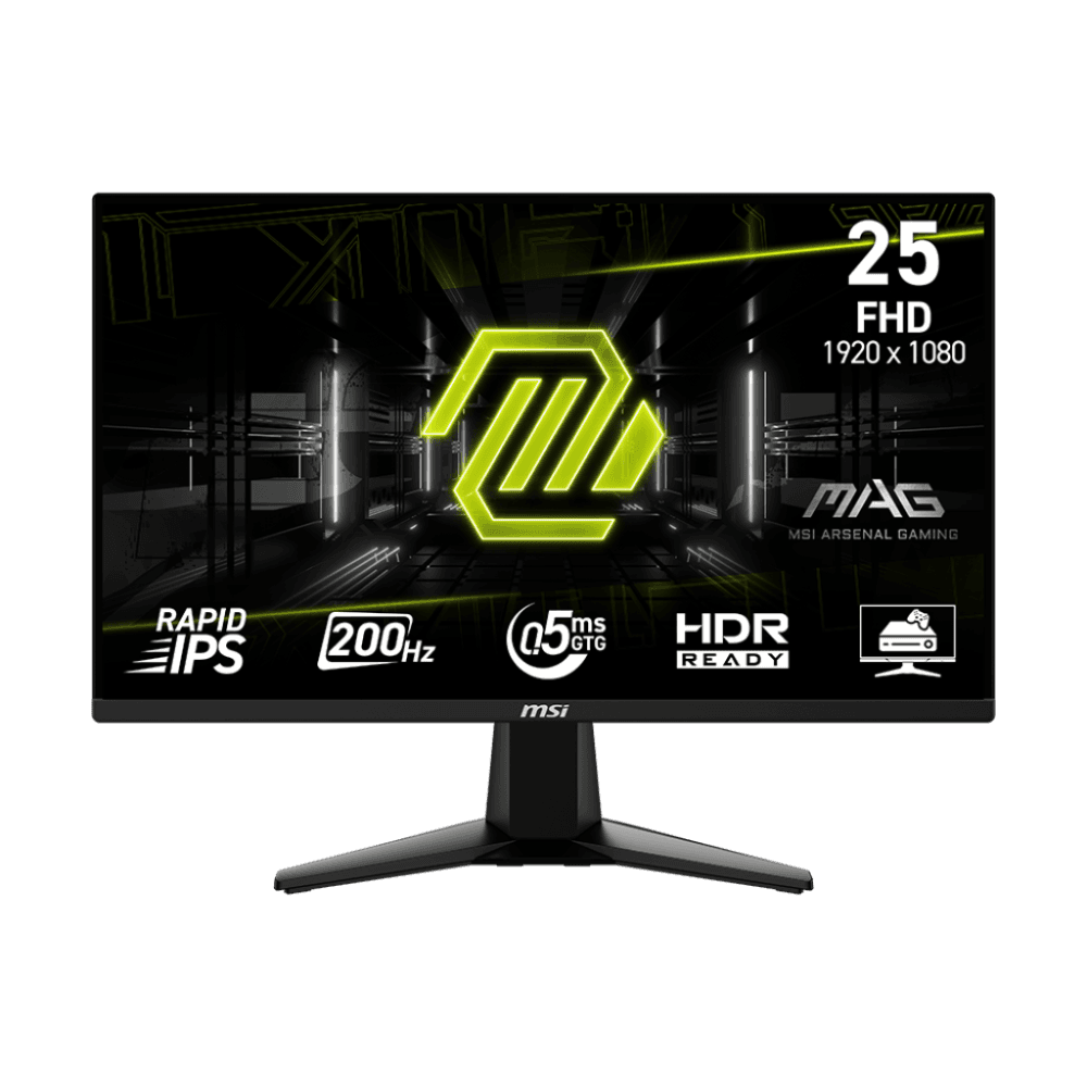 MSI Écran Gaming MAG 255F E20 24.5" Full HD IPS 200 Hz 0.5 ms