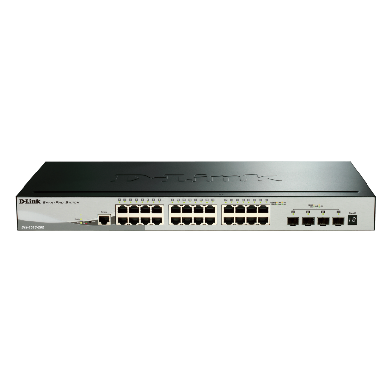 D-Link Switch 48 Ports 1000Mbps + 4 10G SFP+ ports SmartP