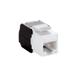 D-Link Prise Keystone sans outil 180° UTP CAT 6A