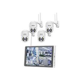 Surveillance JORTAN 4 Caméras Externes 2MP