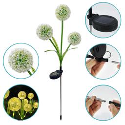 solaire Lampe LED SUNARI FLS-95 Fleur d'ail 3000K 600mAh Li-Ion