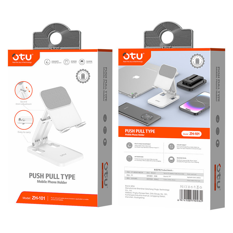 support telephone tablette OTU pour bureau COULEUR