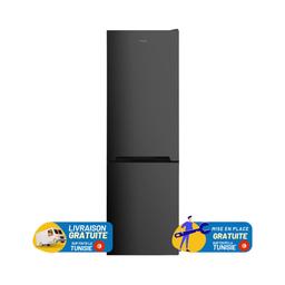 Brandt No Frost Combiné 380 Litres Dark INOX