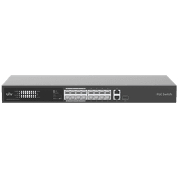 Switch Uniview 16×100Mbps PoE ports 2PORT 10 100 1000