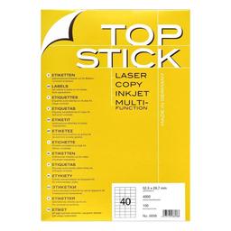 Etiquettes HERMA TOP STICK A4 40 52,5 x 29,7 mm