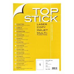 Etiquettes HERMA TOP STICK A4 1 210 x 297 mm