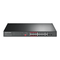 Mercusys Switch Rackable 16 Ports 10 100Mbps PoE+