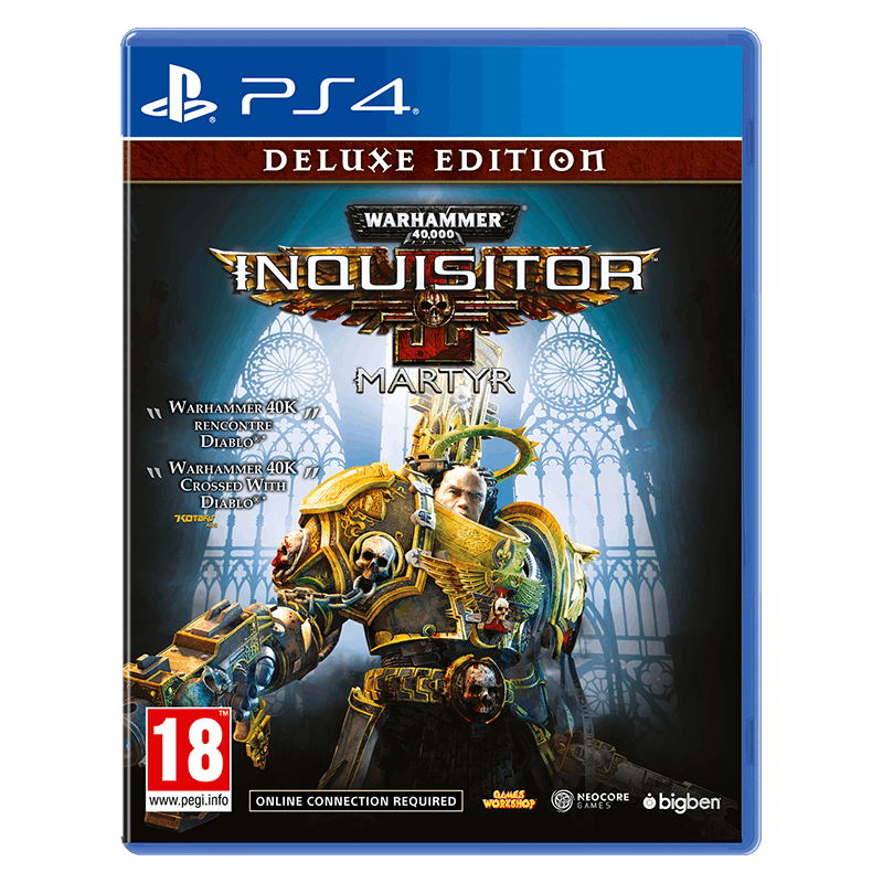 PlayStation CD de jeux WARHAMMER 40.000 INQUISITOR DELUXE EN FR