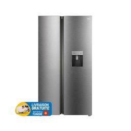 TCL No Frost INVERTER SIDE BY SIDE 650 Litres INOX