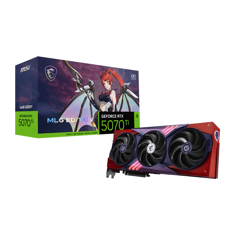 Msi Carte graphique GeForce RTX 5070 Ti MLG OC GDDR7