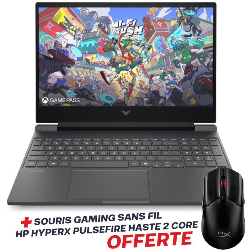 HyperX Gamer HP Victus Gaming 15-fb3008nk Ryzen 5 8645HS 32 Go DDR SSD Windows 11
