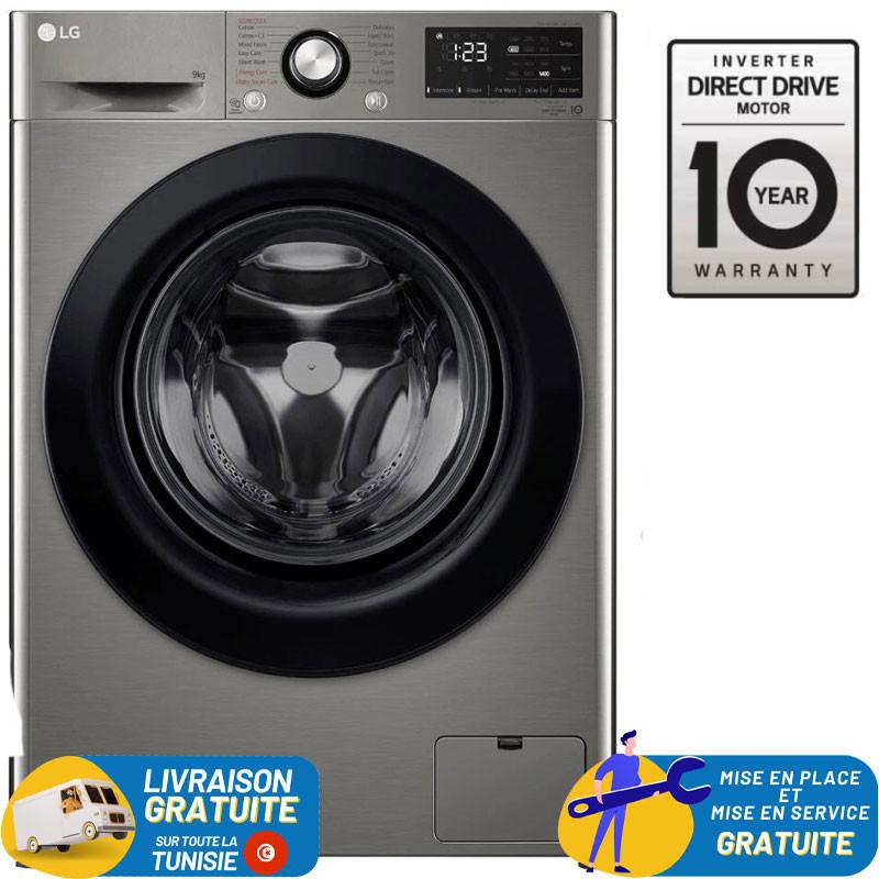 Lg Frontale F4R3VYG6P 9Kg Smart AI DD VIVACE