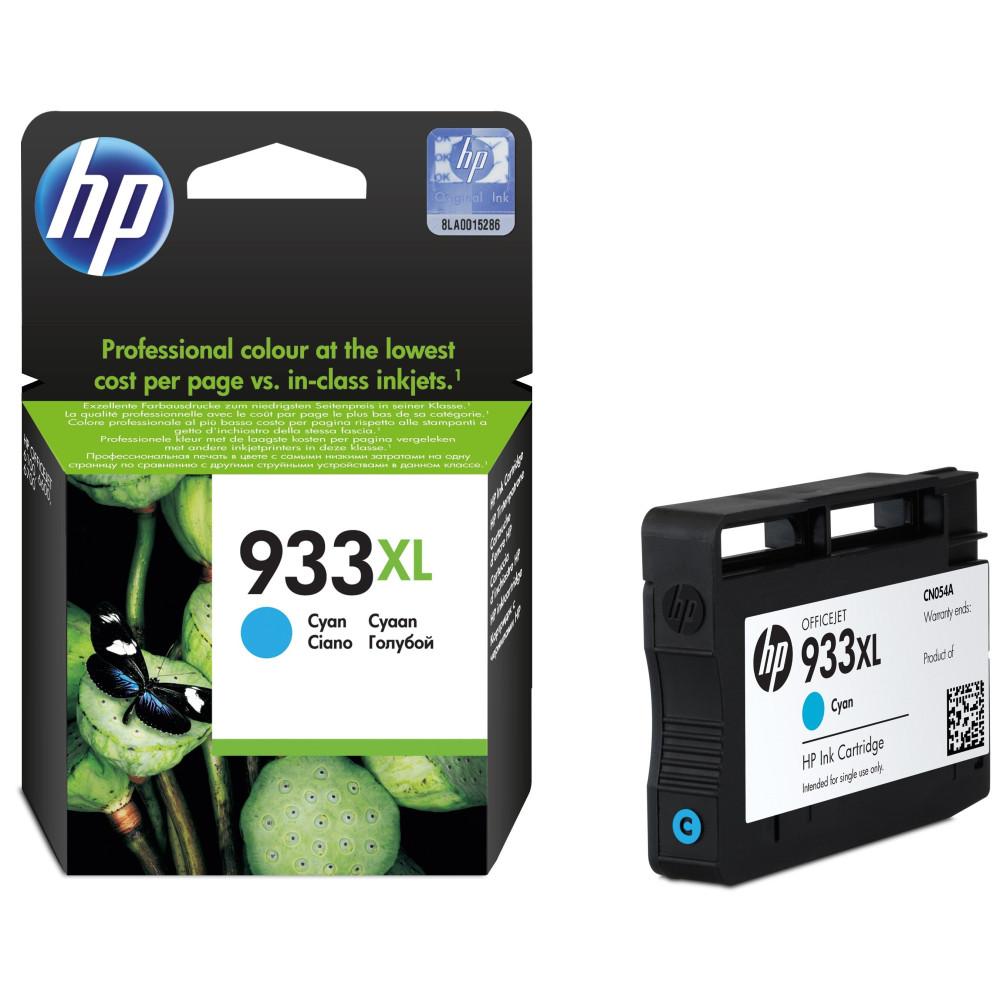 Hp 933XL Cartouche Originale Grande Capacité Cyan CN054AE
