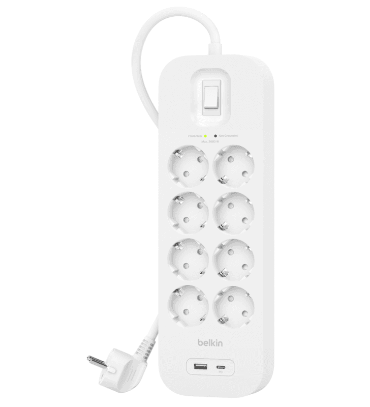 BELKIN avec ports USB-C USB-A 8 prises
