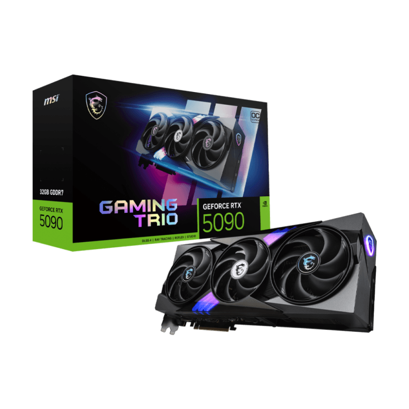 Msi Carte graphique GeForce RTX 5090 GAMING TRIO OC GDDR7