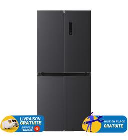 NEWSTAR Side By Side INVERTER No Frost 480 Litres SBS4480DX Dark INOX