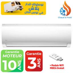 Midea 18000 BTU CHAUD & FROID SMART ON OFF Garantie 3 ans