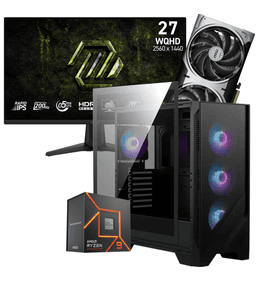 MSI Setup Gamer Special Pc de Bureau Gaming Ryzen 9 7950X RTX 5070 12G
