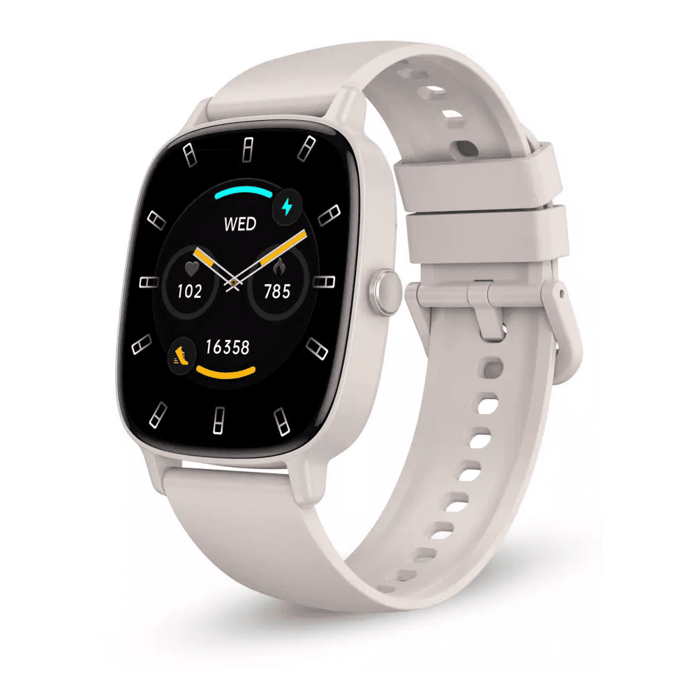 KSIX Pulse écran 1,83" 4 jours Batterie Life mode sport santé appels IP68 Beige
