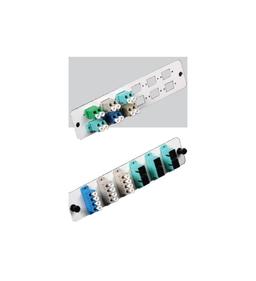 UNLOADED ADAPTER PANEL ACCEPTS 6 SIMPLEX SC 6 DUPLEX
