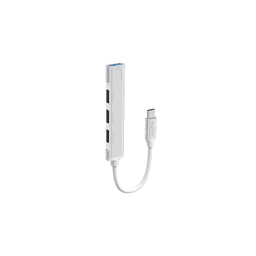 HUB USB-C TO USB HAVIT HV-H41 4EN 1 Aluminium