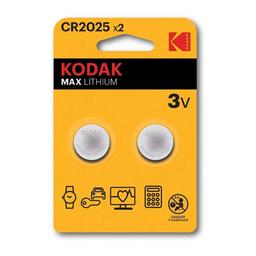 KODAK Pile ULTRA LITHIUM CR2025 B2 3V