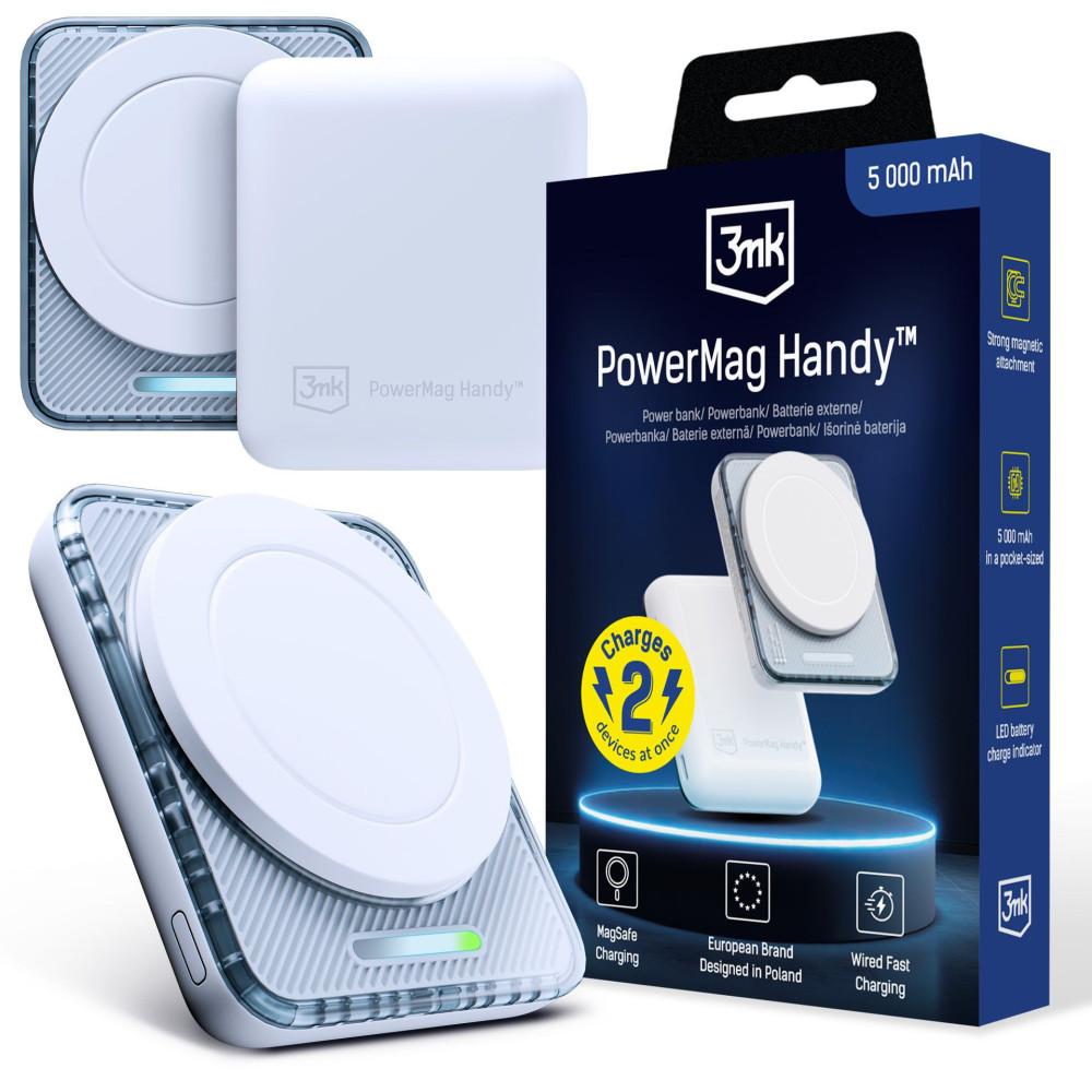 PowerBank compacte MagSafe 3mk PowerMag Handy 5000 mAh-22,5W