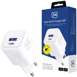 Hyper Chargeur 3mk Charger PD 33W GaN QC4+ PPS AFC FCP SCP 1A1C