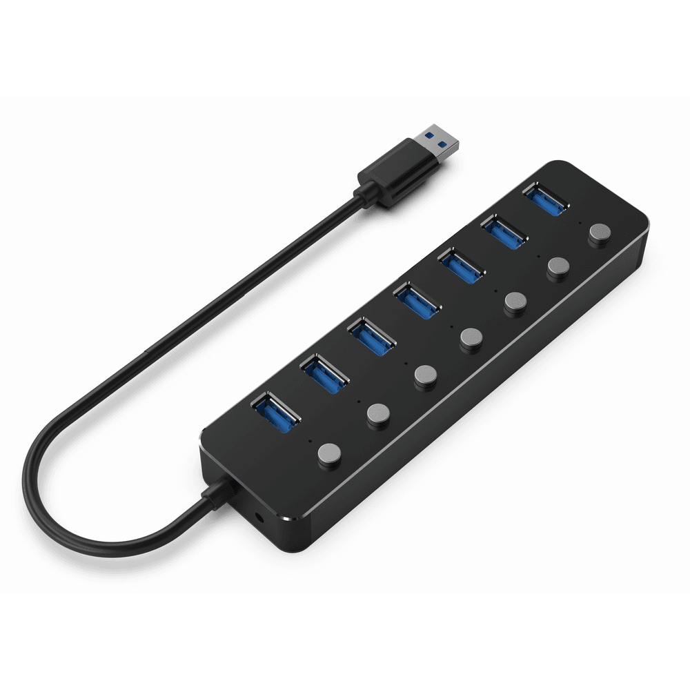 Hub USB GEMBIRD 3.2 Gen 1 7 ports
