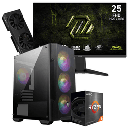 Msi Setup Gamer Special Pc de Bureau Gaming Ryzen 5 5600GT RX 9060 8G