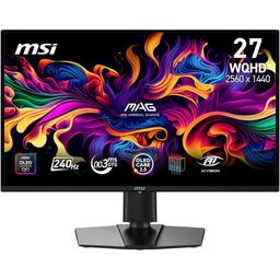 MSI Écran Gaming MAG274QP X24 26.5" OLED WQHD 240Hz 0.3ms PIV 90° 2HDMI DP