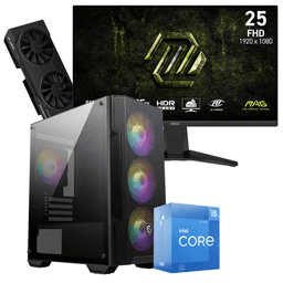 Msi Setup Gamer Special Pc de Bureau Gaming i5-12400F RX 9060 8G
