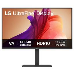 LG Ecran 31.5" UHD 4K UltraFine 60Hz VA 5 ms PIVOTANT HDMI DP USB-C 2x SPEAKER