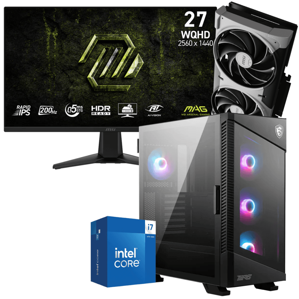 MSI Setup Gamer Special Pc de Bureau Gaming i7-14700F RTX 5070 12G