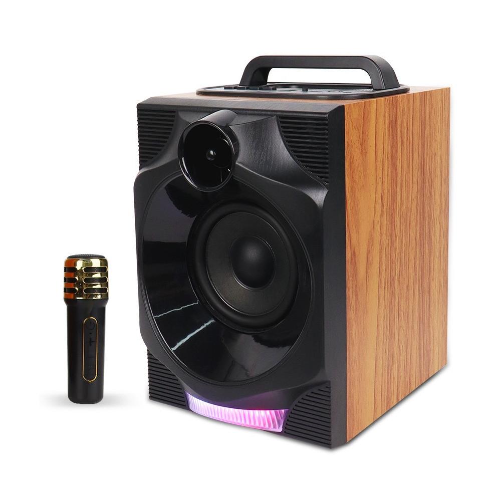 Super grande Mega Extra RGB karaoké 30W+MIC BT
