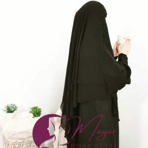 Hijab Isdel Khimar « Mayar » couleur longue Isdel Khimar femme moderne