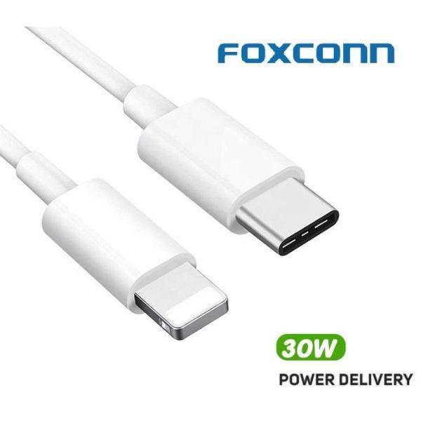 charge 30W de Haute Qualité FOXCONN Type-C vers Lightning 1M