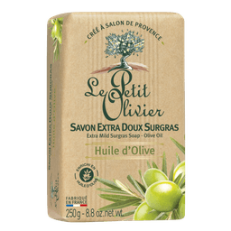 Savon Extra Doux Surgras Huile d''Olive 250g
