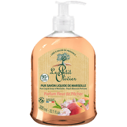 Pur Savon Liquide de Marseille Parfum Fleur de Pêcher