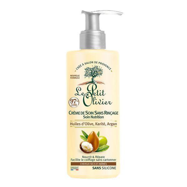 Soin Sans Rinçage Olive Karité Argan Cheveux secs