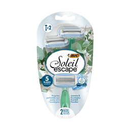 BIC Soleil Escape Jasmin Rasoirs pour Femme Blister de 2