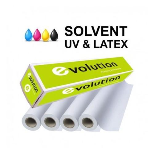 Roll-Up Display Film Satin Back 220mic 91.4cm * 40m Evolution